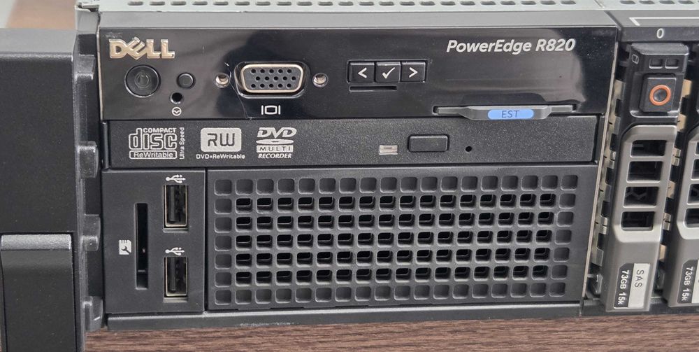 serwer DELL PowerEdge R820 4x8c Intel E5 4620 | 256GB RAM | H710p