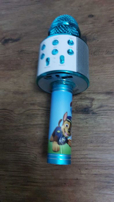 Bezprzewodowy mikrofon karaoke Psi Patrol