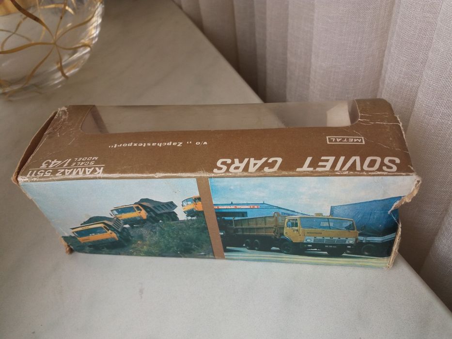 Модель КамАЗ 5511 1:43 масштабная машинка Kamaz камаз ссср ussr