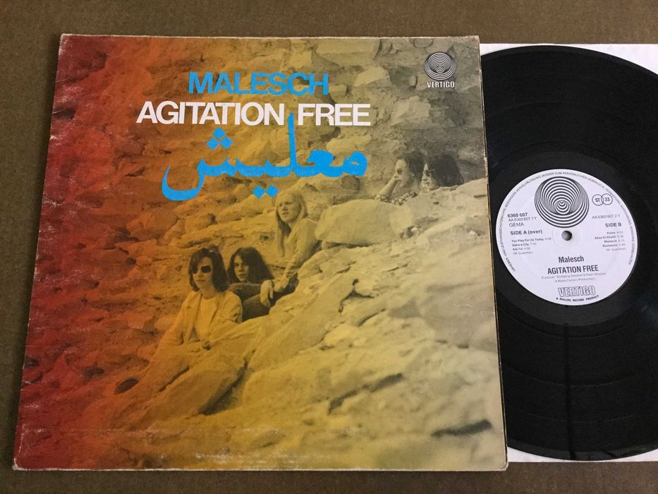 Agitation Free – Malesch LP 1972r. GER I wydanie (Krautrock) UNIKAT