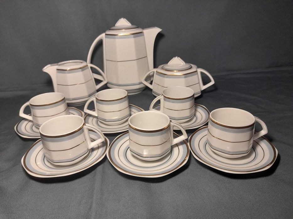 Serviço de café Fábrica do Candal-- Art Déco