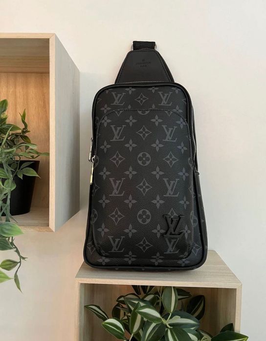Torba ramie saszetka listonoszka Louis Vuitton, Gucci Armani LV meski