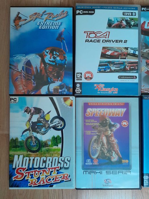 Różne gry na PC CD-Rom