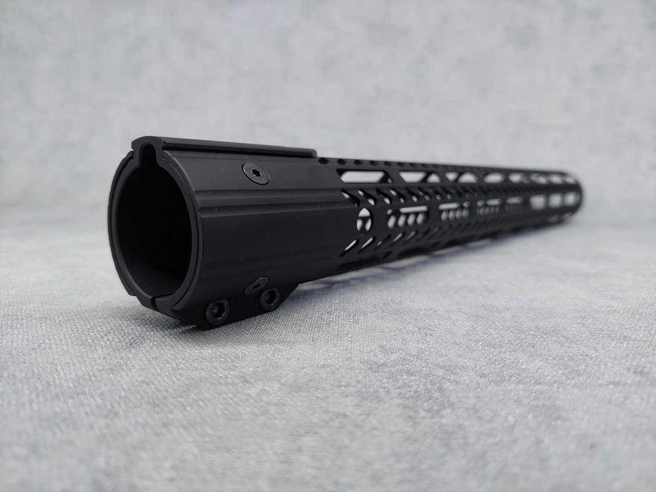 Цівка AR-15 15" M-LOK легка кругла Gun Power Nation алюміній