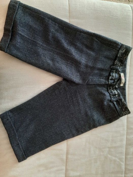 Calções de fazenda de senhora