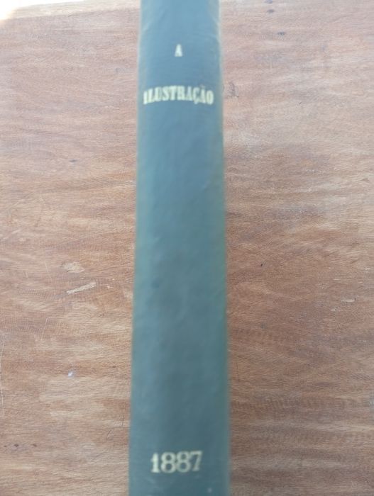 Revista "A Ilustração" — Volume Anual Completo de 1887