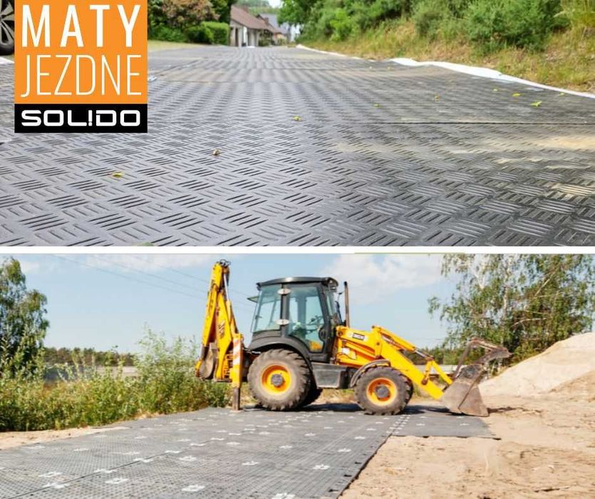 mata drogowa/ mata jezdna/ droga tymczasowa/ płyta drogowa 240x120
