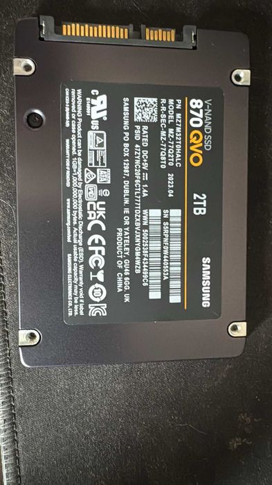 Samsung SSD 870 evo 2tb