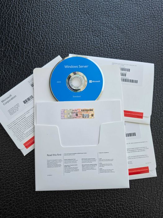Microsoft Windows Server 2025 Standard 16 Core DVD EP2-25187 — Віндовс Сервер 2025 Стандарт, Виндовс Сервер 2025 ключ ліцензія сервер 2025 ключ