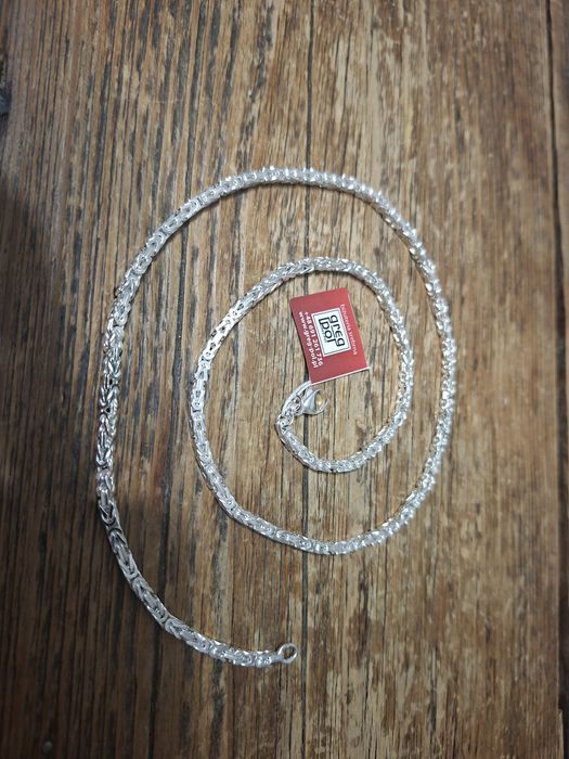 Klasyczny srebrny łańcuch KRÓLEWSKI 37,0g 60cm