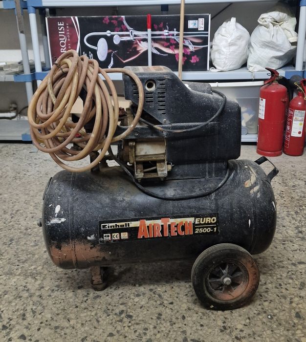 Compressor de ar portátil elétrico 24 litros