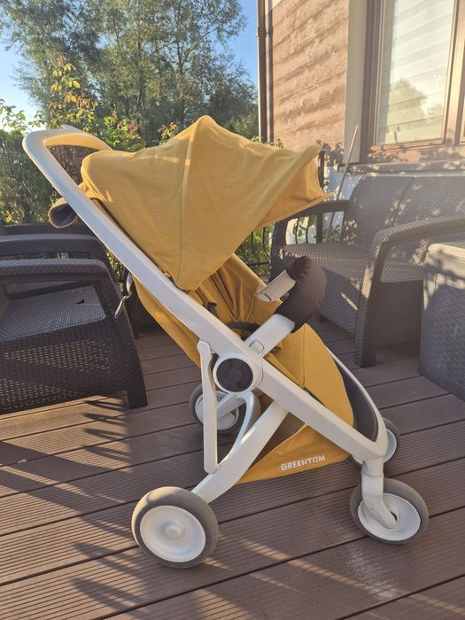 Wózek Greentom classic sunflower żółty limitowana tapicerka