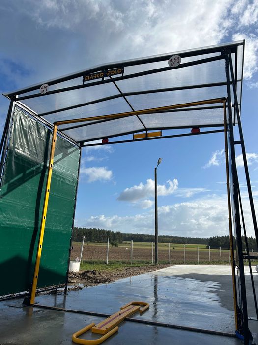 Bramka Dezynfekcyjna Brama Bioasekuracyjna Kurtyna ASF Producent PL