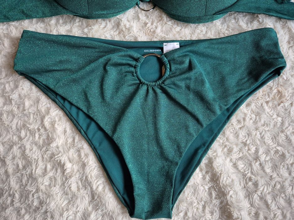 Shine Green Hollywood L 85B/80C/75D, 4 zielony z połyskiem  push up