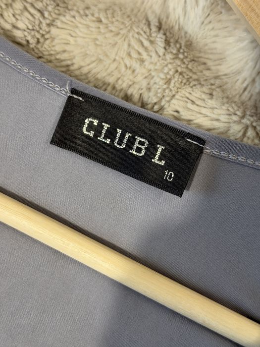 Club L kombinezon kopertowy szary genialny