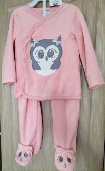 Піжама на дівчинку, велюрова 86 розмір