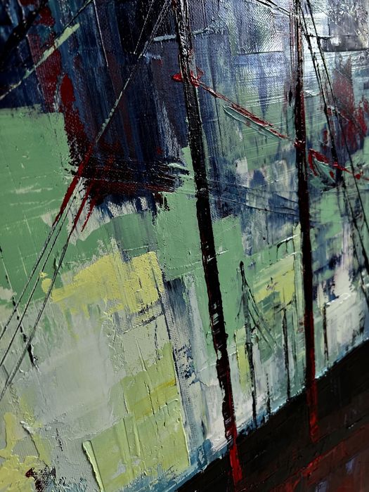 Картина авторська велика на полотні олійними фарбами