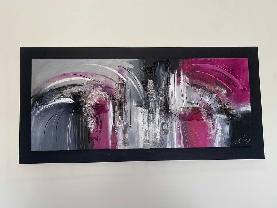 Quadro abstrato moderno - grande (1,90mX0,90m)
