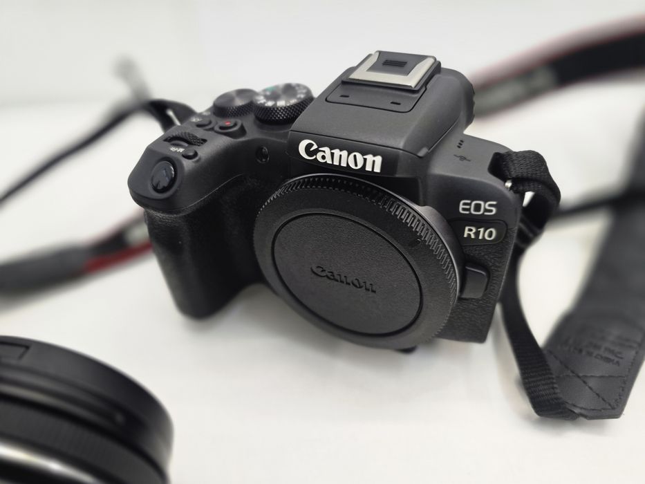 Kit Completo Fotografia: Canon R10 + 3 Lentes + Adaptador + Tripé