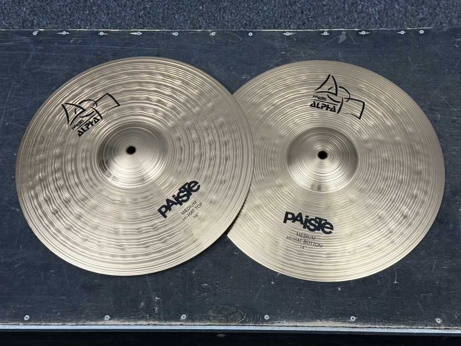 ++ PAISTE Alpha Medium Hi-Hat 14 - Talerz talerze hihat PERKUSJA ++