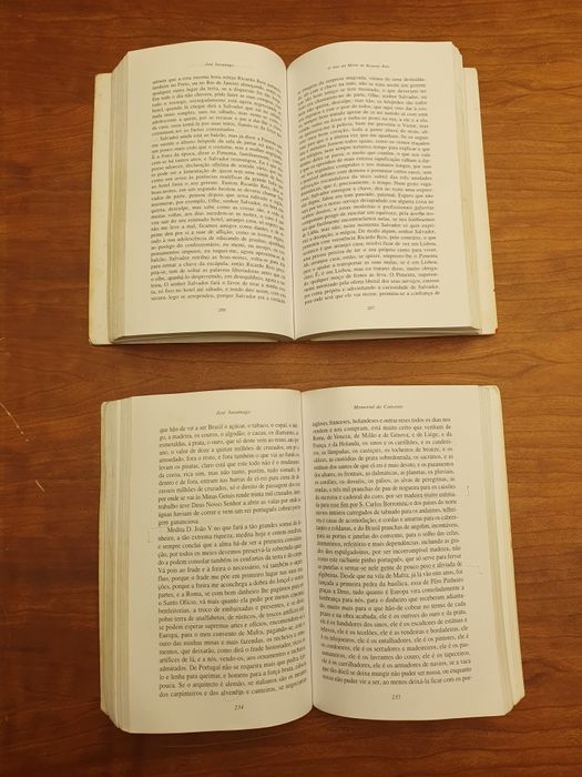 2x Livros de Jose SARAMAGO