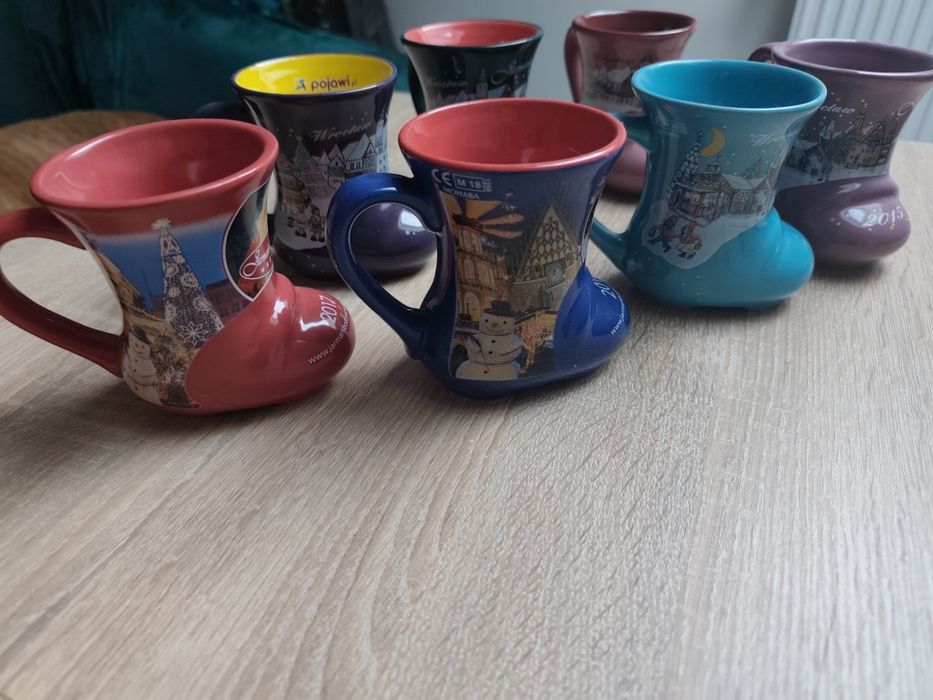 Kubki z jarmarku bożonarodzeniowego Wroclaw
