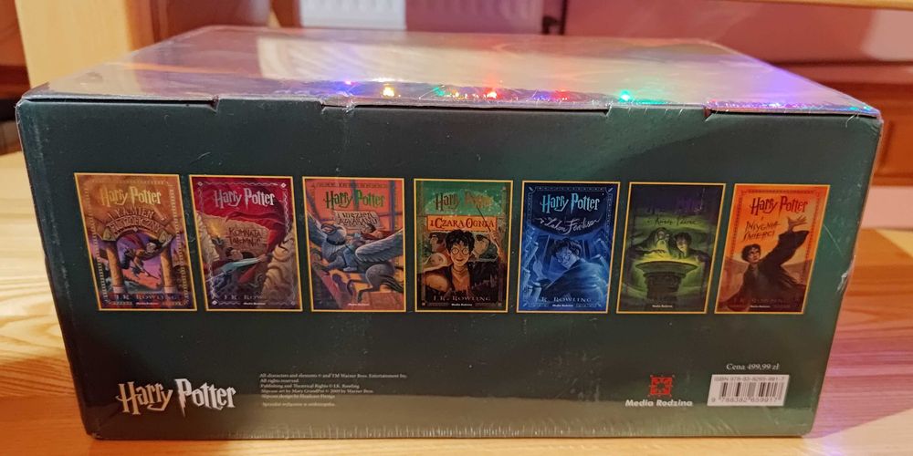 Pakiet: Harry Potter Tomy 1-7 Edycja jubileuszowa w twardej oprawie
