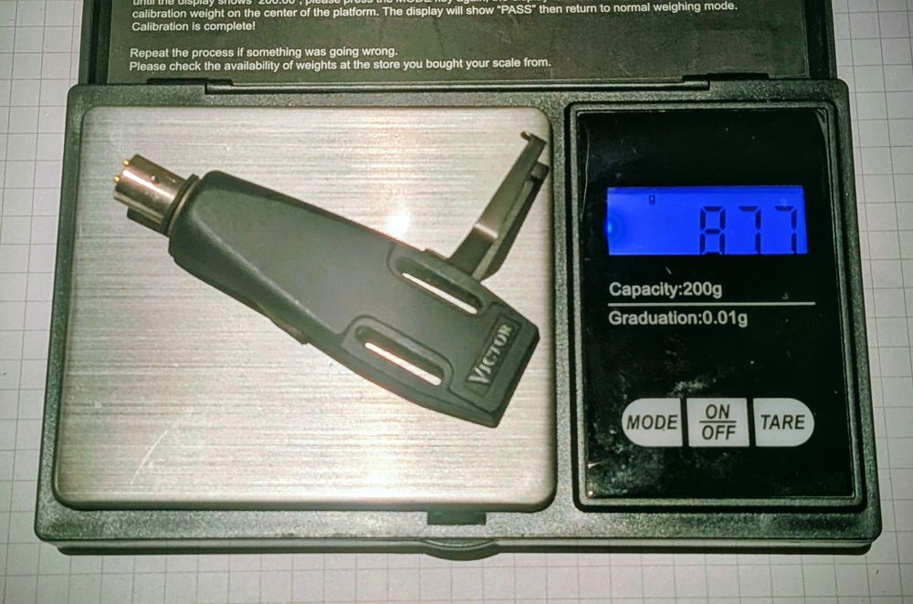 Headshell Koszyk gramofonowy Victor PH-5