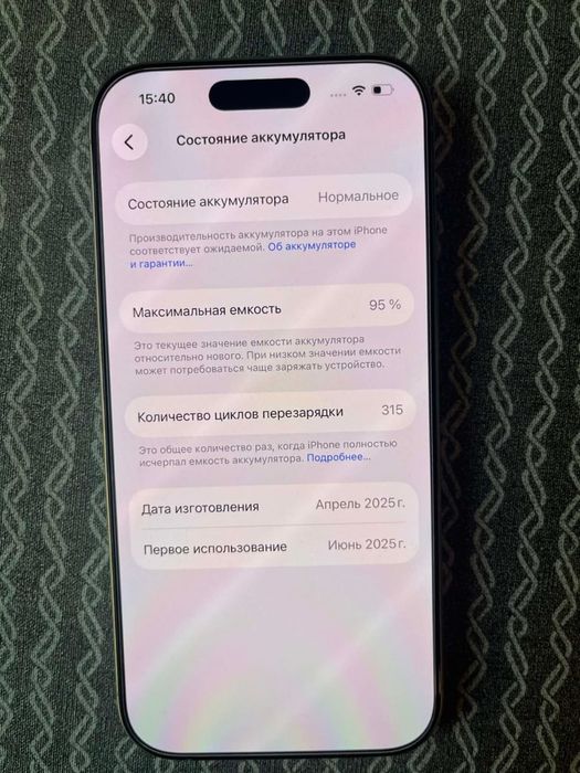 Iphone  16pro 128 мб…….