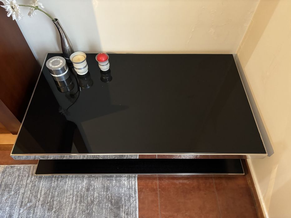 NOVO PREÇO!!!      Mesa de centro preta