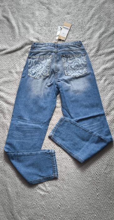 Spodnie jeansowe coccodrillo r. 158 mom fit