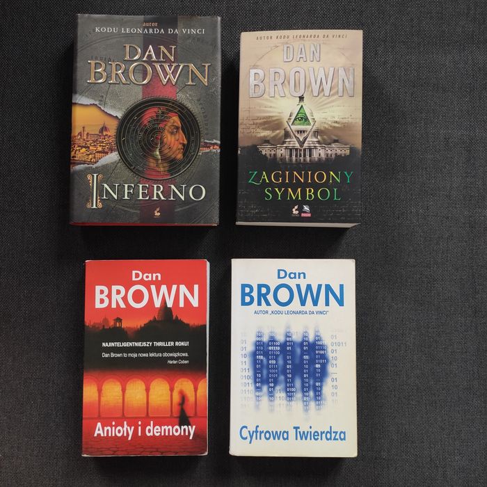 Zestaw książek Dan Brown