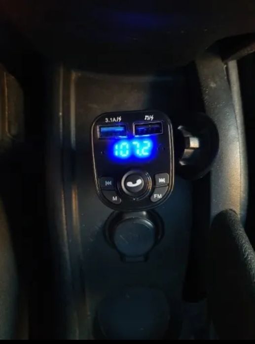 FM Bluetooth, MP3! 12v isqueiro carro sintonizador e carregador USB