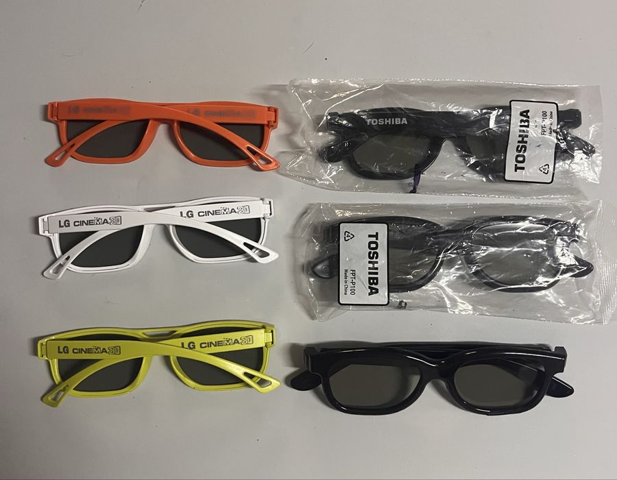 Oculos 3D LG e Toshiba