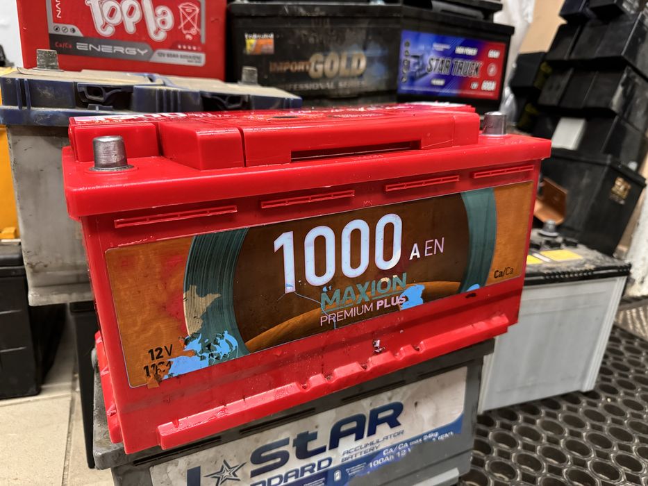 Аккумулятор 100 Ah , акб 100 Ah б/у. 60, 75 ампер