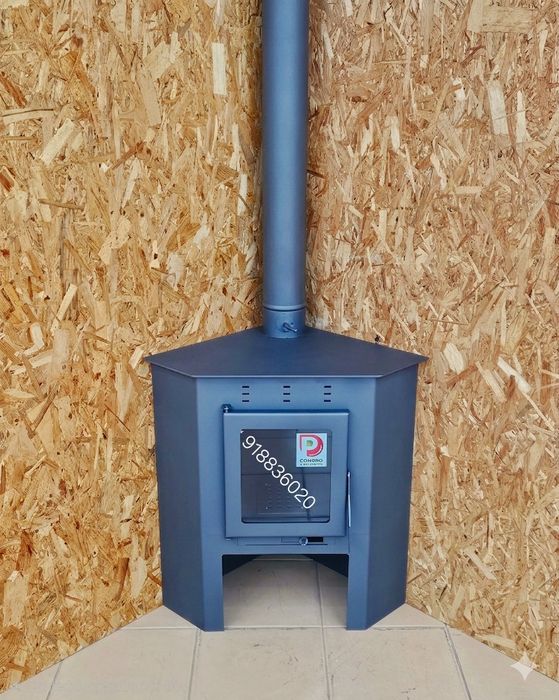 Salamandra Canto Lenha NOVAS - 10.4Kw - FABRICADO PORTUGAL
