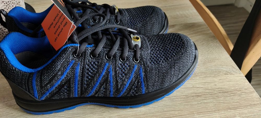Buty ochronne z blachą
