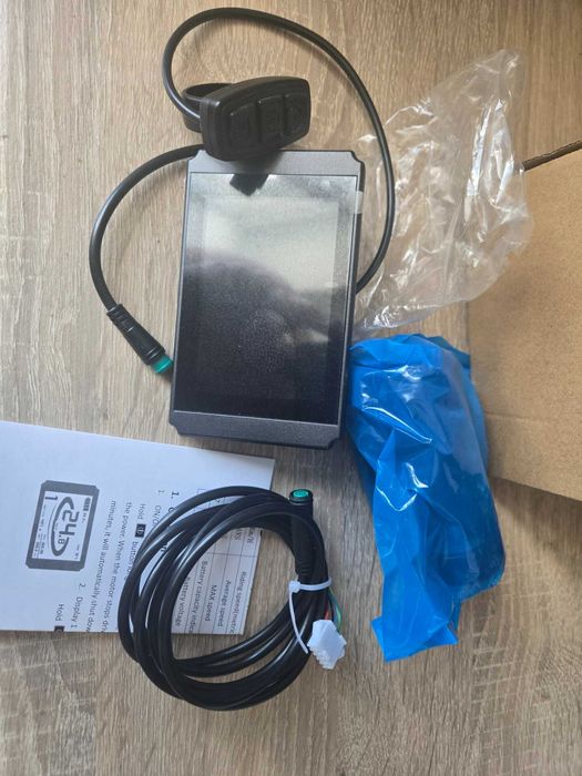 Цветной дисплей для контроллера Kunteng KT-LCD8H 24/36/48V, WP/SM-5PIN