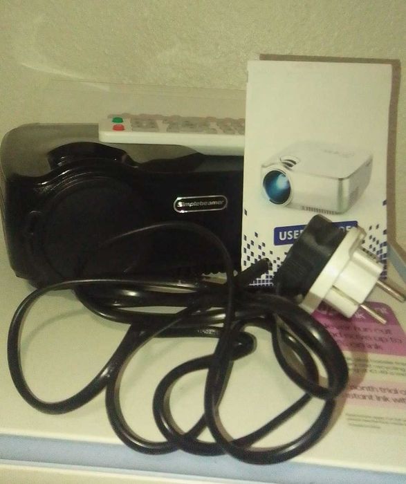Mini Projetor LED HD 1080p – Novo em Caixa | HDMI/USB | Cinema em Casa