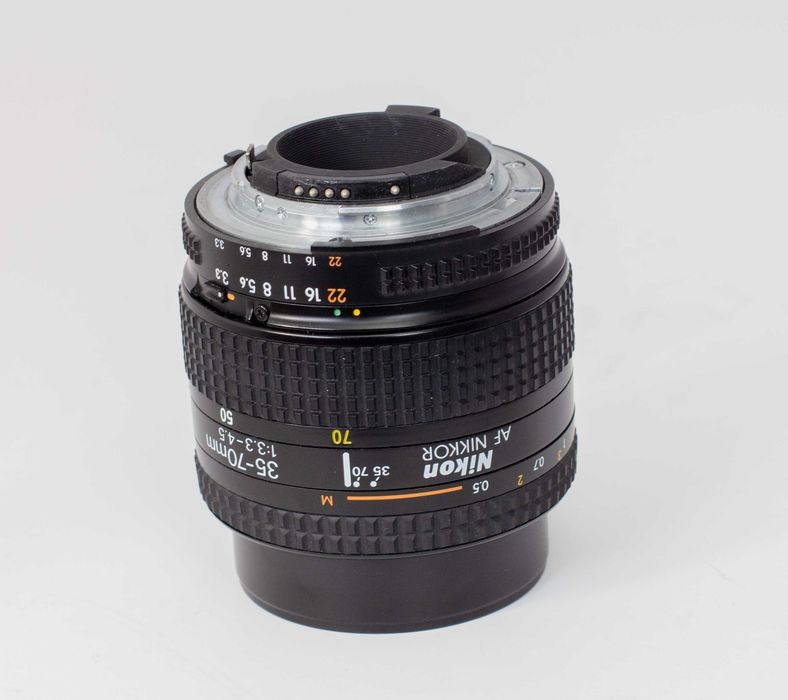 Nikon, lente 35-70mm, com macro, autofocus