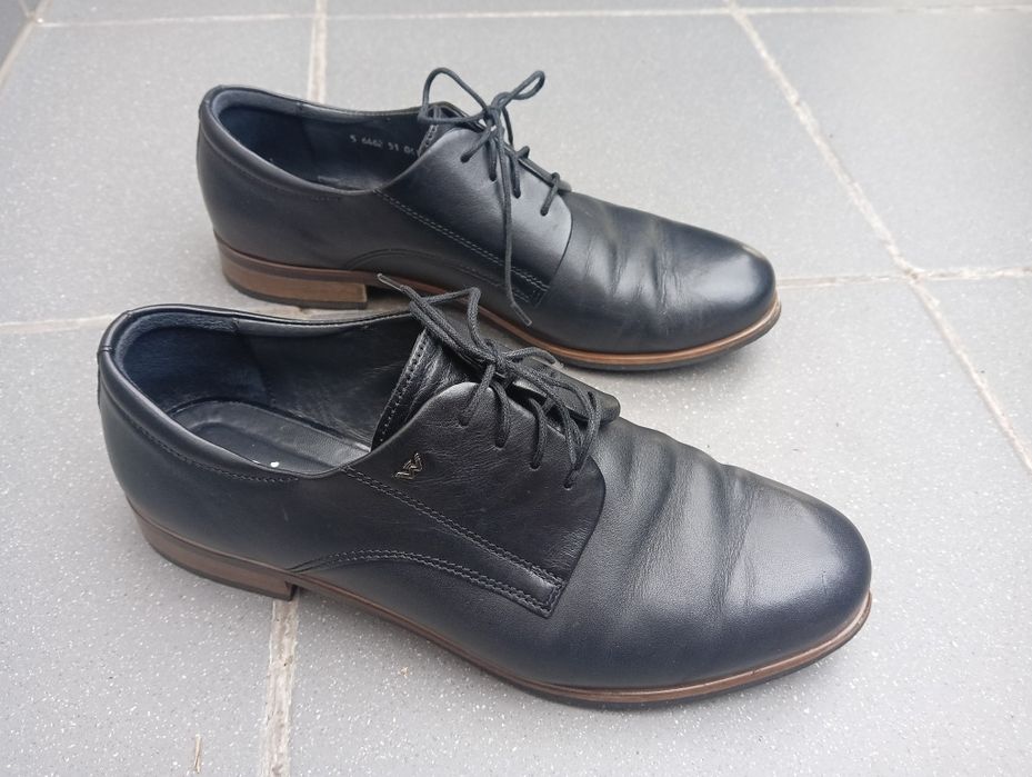 Buty skórzane Wojas damskie 39, raz użyte