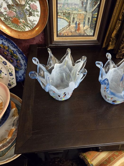 Jarras em vidro murano