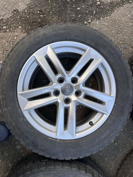 Оригинальные диски audi r17 с зимней резиной 225/55R17
