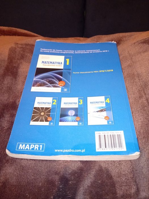 Matematyka klasa 1 Zakres rozszerzony