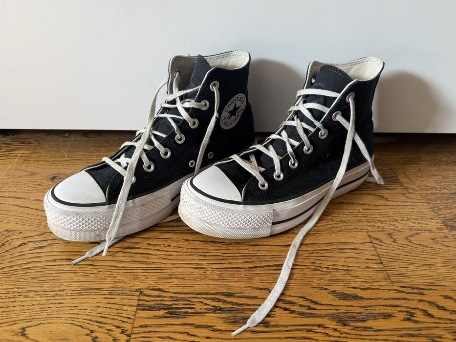 converse czarne
