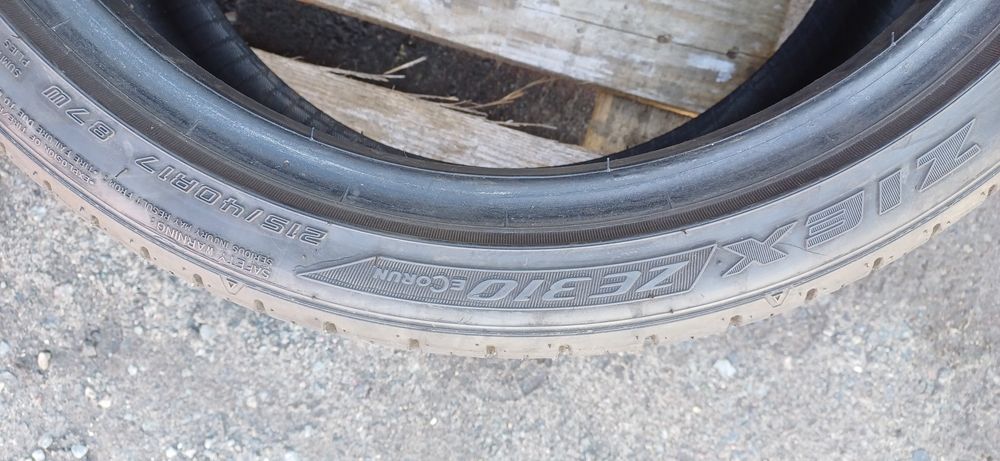 215/40R17 87W FALKEN , komplet opon letnich.