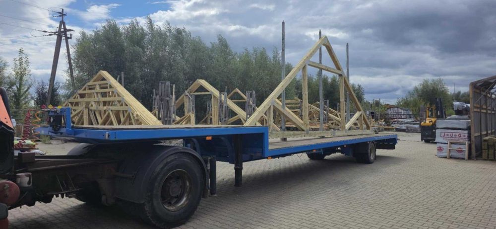 naczepa do wiązarów dachowych