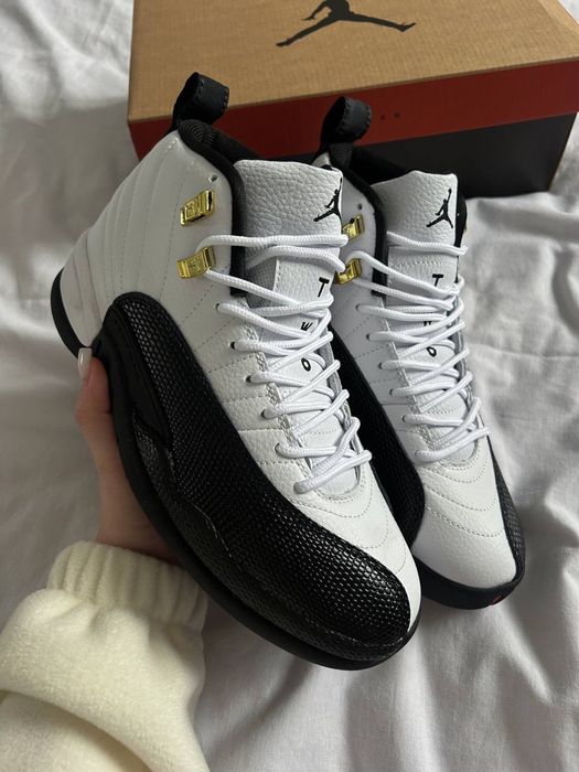 Кросівки 38-45 Air Jordan 12 'Taxi'