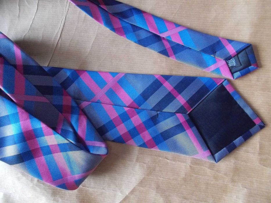 THOMAS NASH - Hand Made- Designerski Jedwabny Krawat Francja