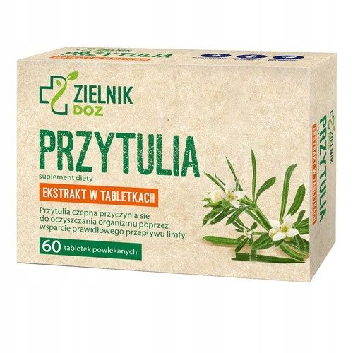 przytulia doz zielnik 60 szt. - oczyszczenie organizmu i detoks